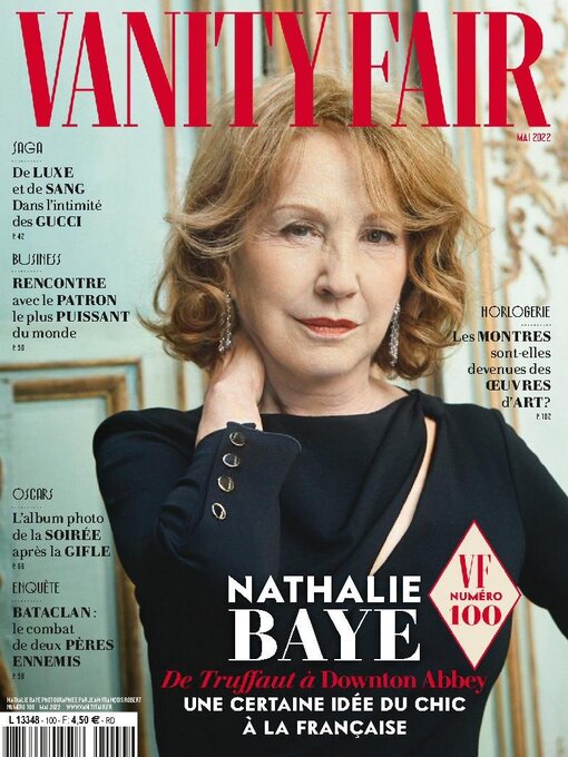 Cover image for Vanity Fair France: Mai 2022